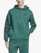 adidas Future Icons 3-Stripes Full Zip Hoodie Green