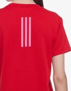 adidas Printed Round Neck Tee Red