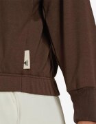 adidas Sportswear Studio Lounge Cropped Hoodie Brown