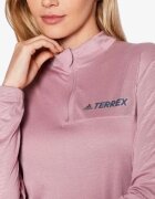 adidas Terrex Multi Half-Zip Long-Sleeve Shirt Pink