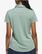 adidas Women's Solid Performance Short Sleeve Polo Shirt Green