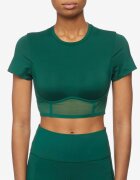 adidas x Ivy Park Corset Croped Tee Green