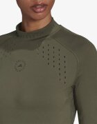 adidas x Stella McCartney True Purpose Long Sleeve Top Green