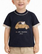 Chicco Boys Knitted Tee Dark Blue