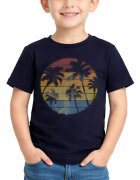 Chicco Boys Palms Tee Dark Blue