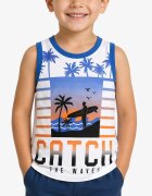 Chicco Boys Tank White Printed