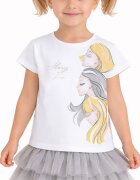 Chicco Girls Tee White/Multi