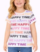 Chicco Girls Tee White/Pink