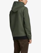 Jack & Jones Colourblock Logo Hoodie Green