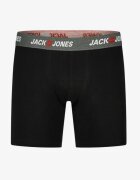Jack & Jones Jaccorp Logo Boxer Briefs All Black 6 Pack