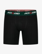 Jack & Jones Jaccorp Logo Boxer Briefs All Black 6 Pack