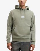 Jack & Jones Jjedetroit Sweat Hood Styd AW25 Gray