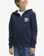 Jack & Jones Jjelogo Sweat Ziphood 2Col Noos JNR Navy