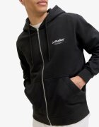 Jack & Jones JJesoho Sweat Zip Hood Noos Black