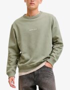 Jack & Jones Jornorrebro Emb Sweat Crew Noos Seagrass