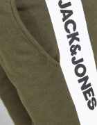 Jack & Jones Jpstlogo Blocking Sweat Shorts Vg Sn Jnr Green
