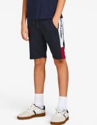 Jack & Jones Jpstlogo Blocking Sweat Shorts Vg Sn Jnr Navy