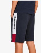 Jack & Jones Jpstlogo Blocking Sweat Shorts Vg Sn Jnr Navy
