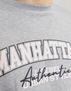 Jack & Jones Jrebnewyork Sweat Crew Neck Sn Light Grey Melange