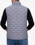 Jack & Jones Quilted Sleeveless Vest Grey