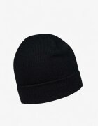 Jack Wolfskin Ribbed Beanie Black