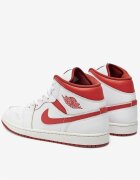 Nike Air Jordan 1 Mid Se Shoes White/Red