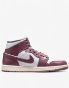 Nike Air Jordan 1 Mid Shoes Mauve/White