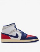 Nike Air Jordan 1 Mid White/Blue