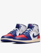 Nike Air Jordan 1 Mid White/Blue
