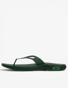 Oakley OAKEY Akley Ellipse Flip Flops Green/Black