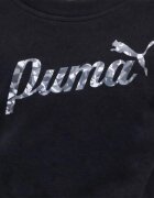 Puma Class Act Crew And Leggings Fleece Set Black