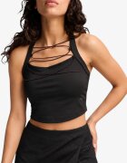 Puma Dare To Crop Top All Black