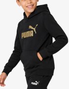 Puma Ess Glitter Logo Hoodie Black