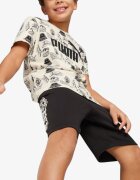 Puma Ess Mid 90s Aop Tee B White / Black