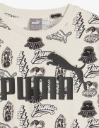 Puma Ess Mid 90s Aop Tee B White / Black