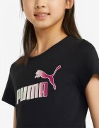 Puma Essentials Bleach Logo Tee Black