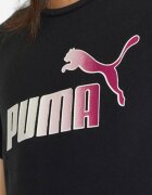 Puma Essentials Bleach Logo Tee Black