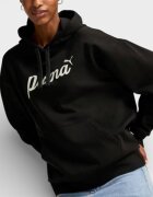 Puma Essetials+ Script Fleece Hoodie Black