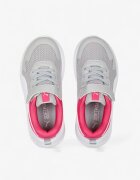Puma Evolve Run Mesh Alternative Closure Shoes Grey/Pink Jr