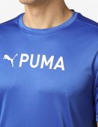 Puma Fit Logo Tee Blue
