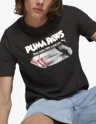 Puma Graphic Paws Tee Black
