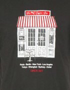 Puma Graphics Cafe Mens Tee Black