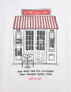 Puma Graphics Cafe Mens Tee White