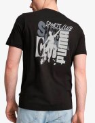 Puma Graphics Sports Club Tee Black