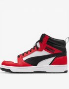 Puma Rebound V6 Shoes White/Red