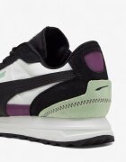 Puma Road Rider Suede Shoes White/Black