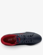 Puma Smash 3.0 Leather Jr Navy/Red