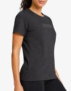 Puma Train Logo Short Sleeve Tee Black