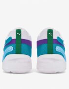 Puma Trc Blaze Court Basketball Shoes White/Deep Aqua
