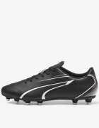 Puma Vitoria Firm Ground/Artificial Grass Football Shoes Black